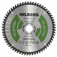 Диск пильный Hilberg Industrial Дерево 235*30*64Т HW237_1