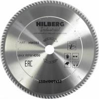 Диск пильный Hilberg Industrial Дерево 350*32*100Т HW353_1