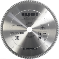 Диск пильный Hilberg Industrial Дерево 350*32*100Т HW353_0