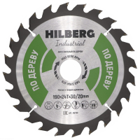 Диск пильный Hilberg Industrial Дерево 190*30/20*24Т HW190_2