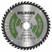 Диск пильный Hilberg Industrial Дерево 235*30*48Т HW236_1