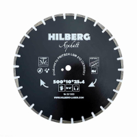 Диск алмазный отрезной 500*25,4*12 Hilberg Hard Materials Лазер асфальт HM311_1