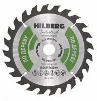 Диск пильный Hilberg Industrial Дерево 160*20*24Т HW160_1