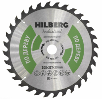 Диск пильный Hilberg Industrial Дерево 300*30*32Т HW300_1