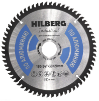 Диск пильный Hilberg Industrial Алюминий 190*30/20*64Т HA190_2