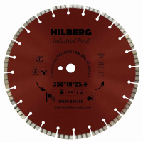 Диск алмазный отрезной 350*25,4*12 Hilberg Industrial Hard HI808_1