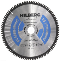 Диск пильный Hilberg Industrial Алюминий 250*30*100Т HA250_2