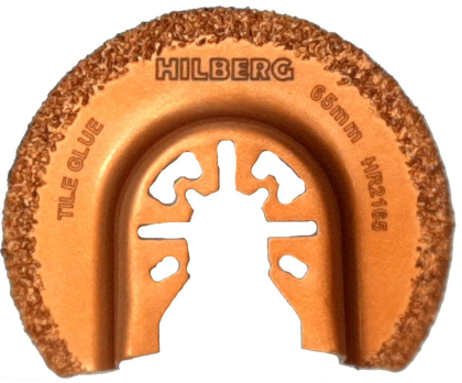 Полотно отрезное по плиточному клею Hilberg Radial WC 65 mm HR2165