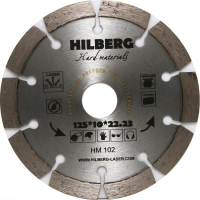 Диск алмазный отрезной 125*22,23 Hilberg Hard Materials Лазер HM102_0