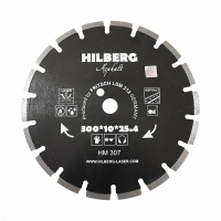 Диск алмазный отрезной 350*25,4*12 Hilberg Hard Materials Лазер асфальт HM308_2