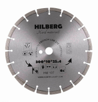 Диск алмазный отрезной 300*25,4*12 Hilberg Hard Materials Лазер HM107_1