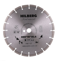 Диск алмазный отрезной 300*25,4*12 Hilberg Hard Materials Лазер HM107_0