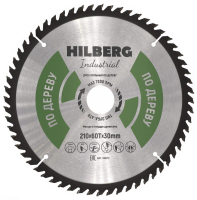 Диск пильный Hilberg Industrial Дерево 210*30*60Т HW212_4