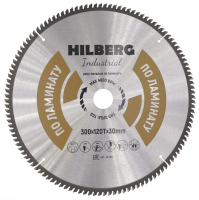 Диск пильный Hilberg Industrial Ламинат 300*30*120Т HL300_3