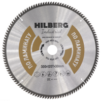 Диск пильный Hilberg Industrial Ламинат 300*30*120Т HL300_1