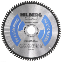 Диск пильный Hilberg Industrial Алюминий 230*30*80Т HA230_2