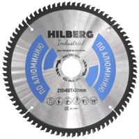 Диск пильный Hilberg Industrial Алюминий 210*30*80Т HA210_5