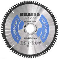 Диск пильный Hilberg Industrial Алюминий 210*30*80Т HA210_0