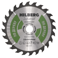 Диск пильный Hilberg Industrial Дерево 235*30*24Т HW235_0