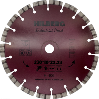 Диск алмазный отрезной 230*22.23 Hilberg Industrial Hard HI806_0