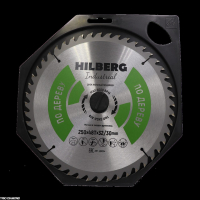 Диск пильный Hilberg Industrial Дерево 250*32/30*48Т HW254_3