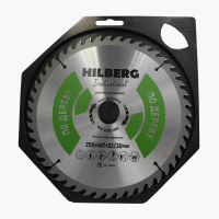 Диск пильный Hilberg Industrial Дерево 250*32/30*48Т HW254_1