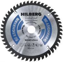 Диск пильный Hilberg Industrial Алюминий 160*20*48Т HA160_0