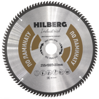 Диск пильный Hilberg Industrial Ламинат 255*30*100Т HL255_0