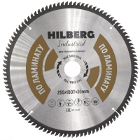 Диск пильный Hilberg Industrial Ламинат 255*30*100Т HL255_3