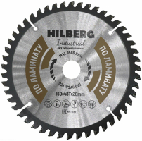 Диск пильный Hilberg Industrial Ламинат 160*20*48Т HL160_1