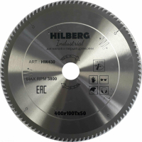 Диск пильный Hilberg Industrial Дерево 400*50*100Т HW430_1