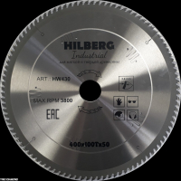 Диск пильный Hilberg Industrial Дерево 400*50*100Т HW430_2