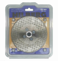 Диск алмазный отрезной 125*м14 Hilberg Super Ceramic Flange HM514_3