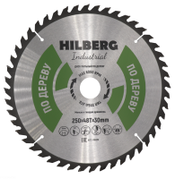 Диск пильный Hilberg Industrial Дерево 250*30*48Т HW251_0