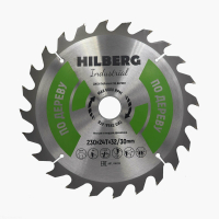 Диск пильный Hilberg Industrial Дерево 230*32/30*24Т HW233_1