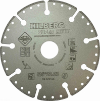 Диск алмазный отрезной 125*22,23 Hilberg Super Metall 520125_1