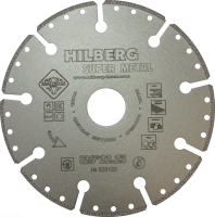 Диск алмазный отрезной 125*22,23 Hilberg Super Metall 520125_0