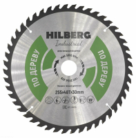 Диск пильный Hilberg Industrial Дерево 255*30*48Т HW255_1