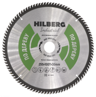 Диск пильный Hilberg Industrial Дерево 255*30*100Т HW257_0