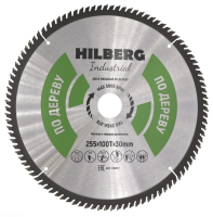 Диск пильный Hilberg Industrial Дерево 255*30*100Т HW257_3