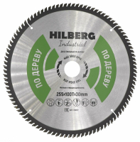 Диск пильный Hilberg Industrial Дерево 255*30*100Т HW257_1