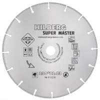 Диск алмазный отрезной 230*22,23 Hilberg Super Master 510230_5