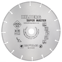 Диск алмазный отрезной 230*22,23 Hilberg Super Master 510230_0