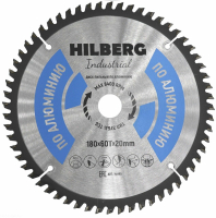 Диск пильный Hilberg Industrial Алюминий 180*20*60Т HA180_1