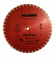 Диск алмазный отрезной 600*25,4*12 Hilberg Industrial Hard HI812_1