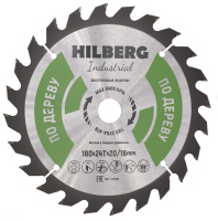 Диск пильный Hilberg Industrial Дерево 180*20/16*24Т HW180_2