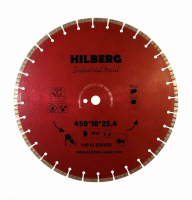 Диск алмазный отрезной 450*25,4*12 Hilberg Industrial Hard HI810_1