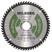 Диск пильный Hilberg Industrial Дерево 200*30*60Т HW202_0