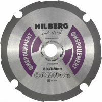 Диск пильный Hilberg Industrial Фиброцемент 165*4T*20 mm HC165_2