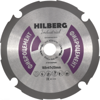 Диск пильный Hilberg Industrial Фиброцемент 165*4T*20 mm HC165_0